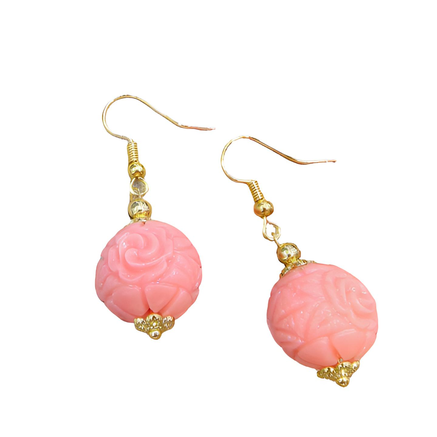 三姑娘回纹珠耳环XR34多样性只发其一