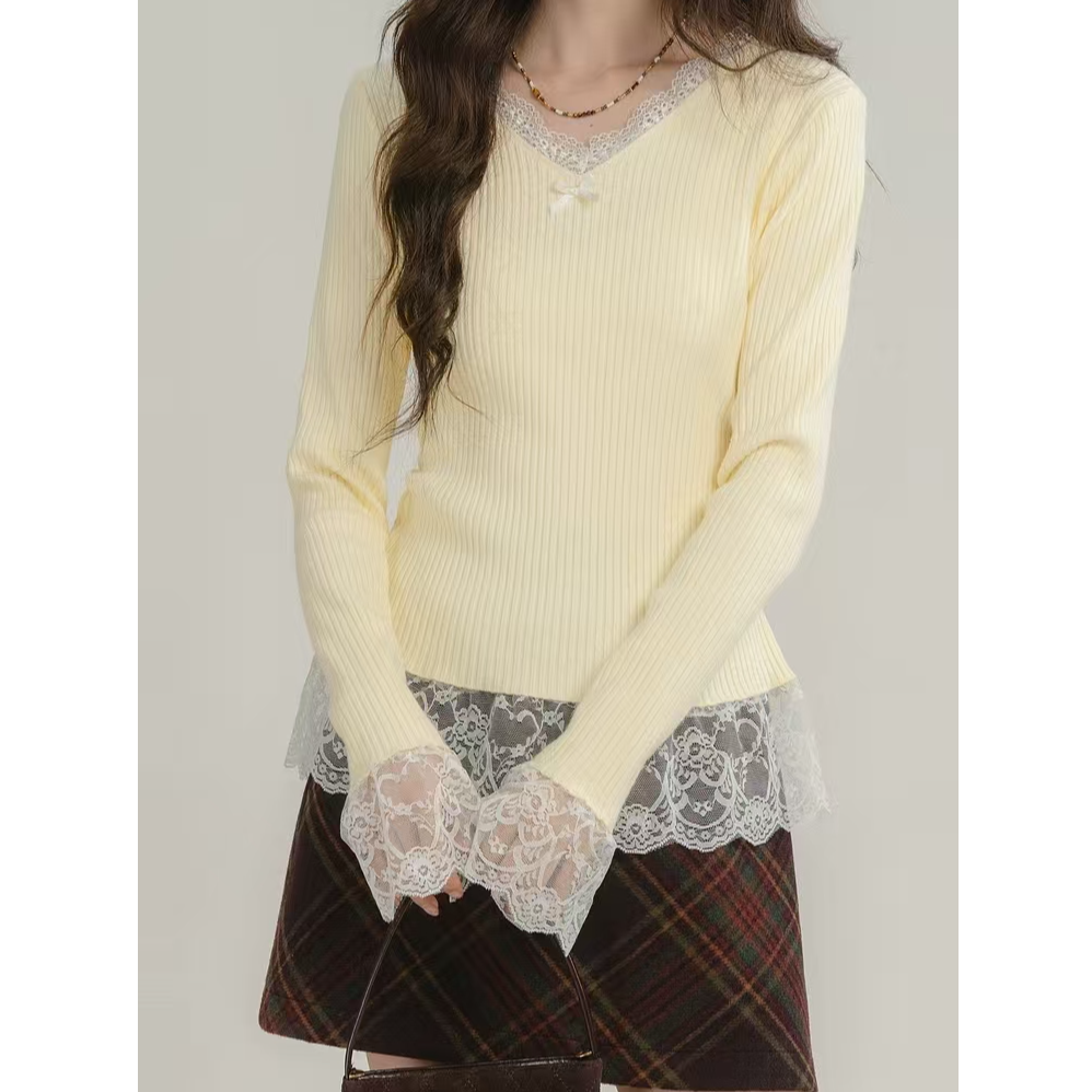 【龙哥专属】新款清新甜美风毛衣 X1516030A  030A
