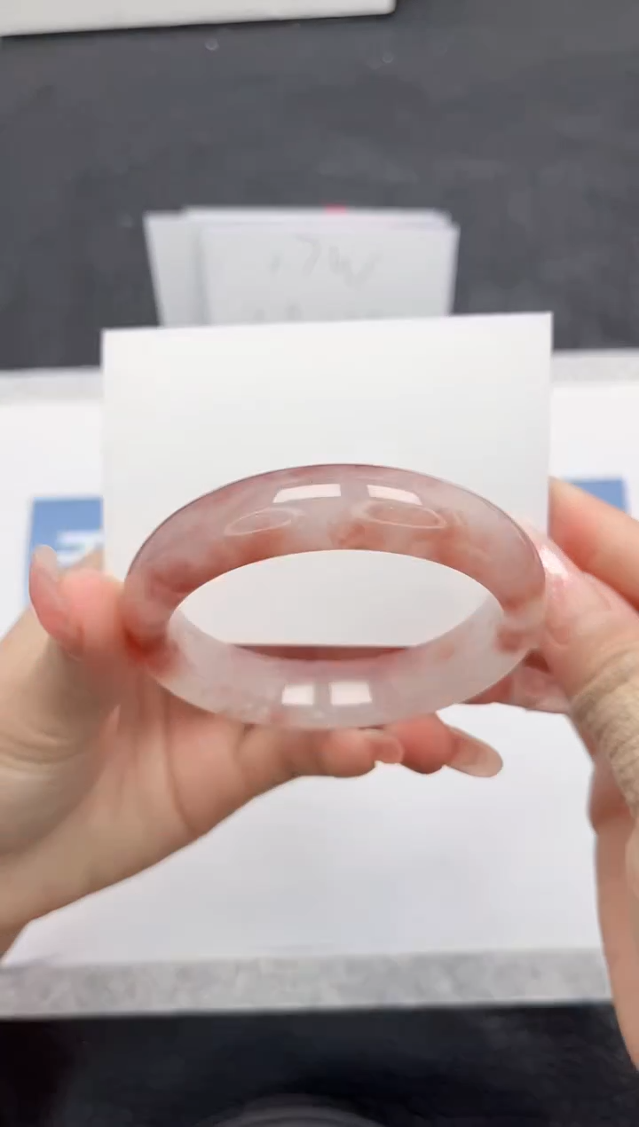 【闪购商品】石英质玉手镯未镶嵌K112-55.8