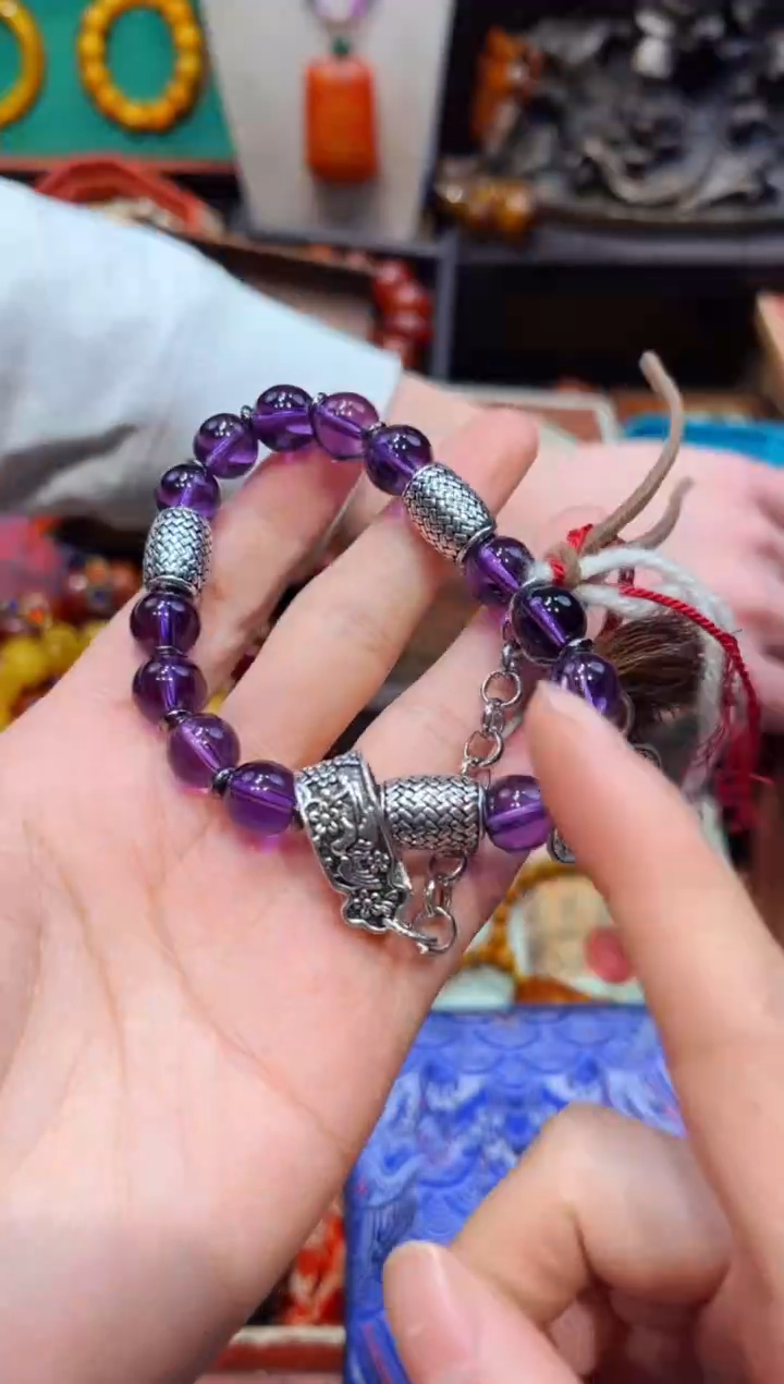 【闪购商品】紫晶1银S925镶嵌欣妹专属精选链接a402