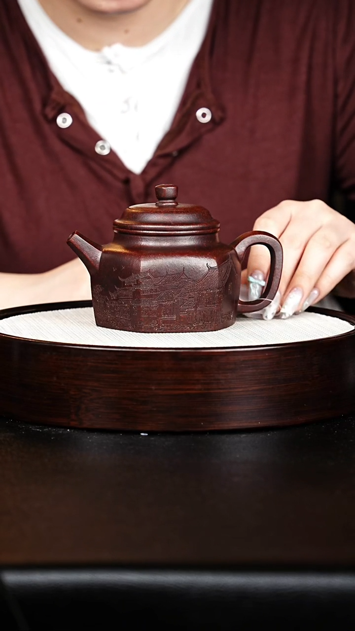 茶壶紫砂德钟壶