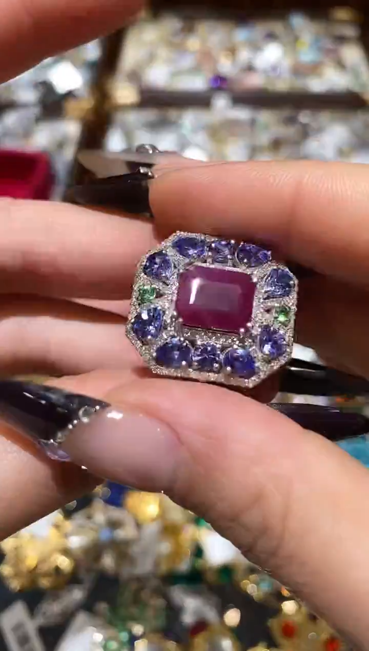 纯铜合金琉璃楚楚珠宝中古甄选不退换