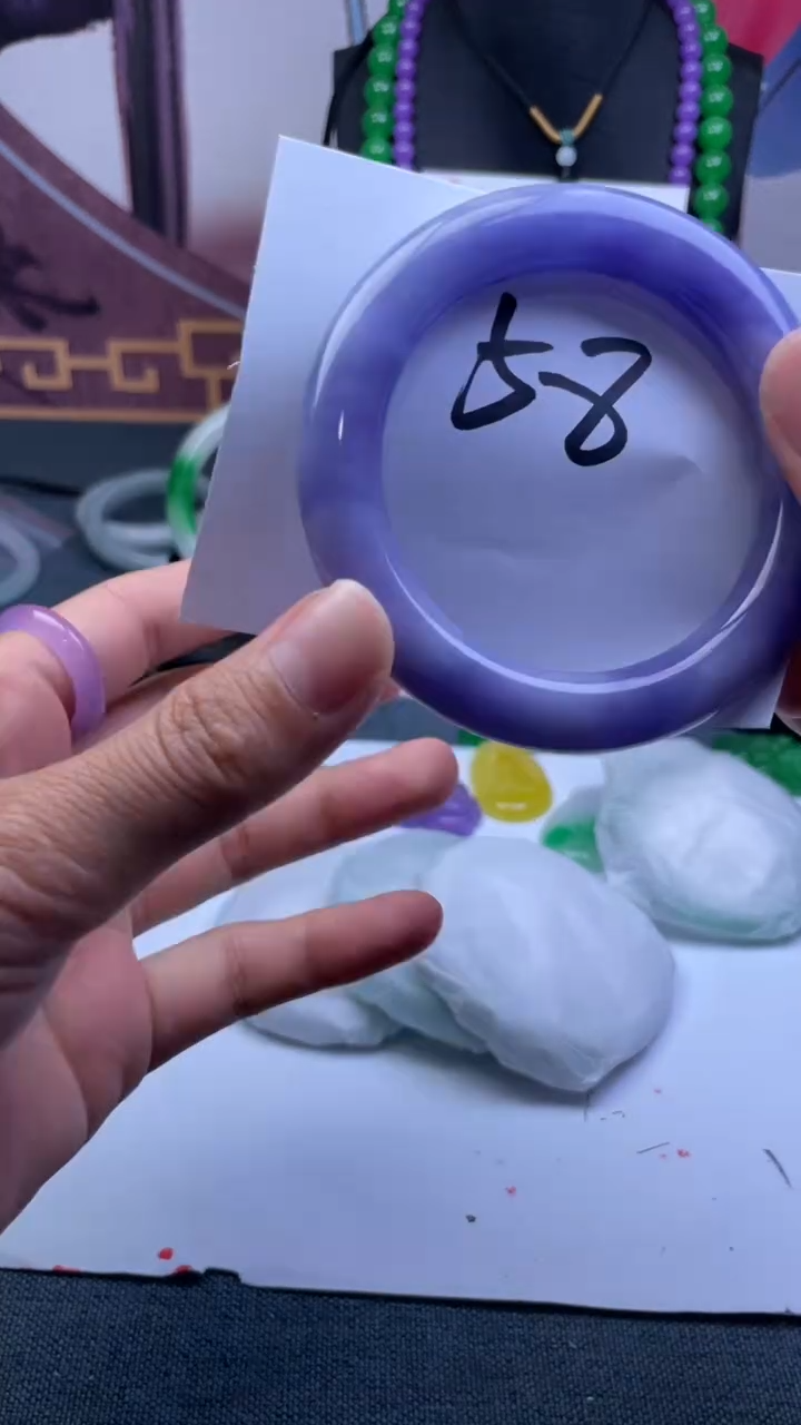 非金属仿水晶手镯