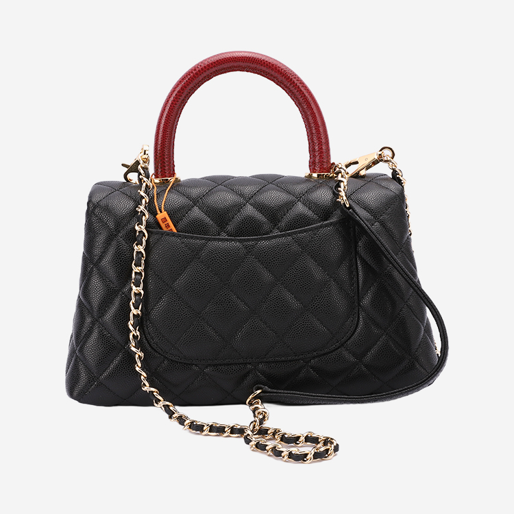 【红色手柄】23cm秋冬手提包-34004