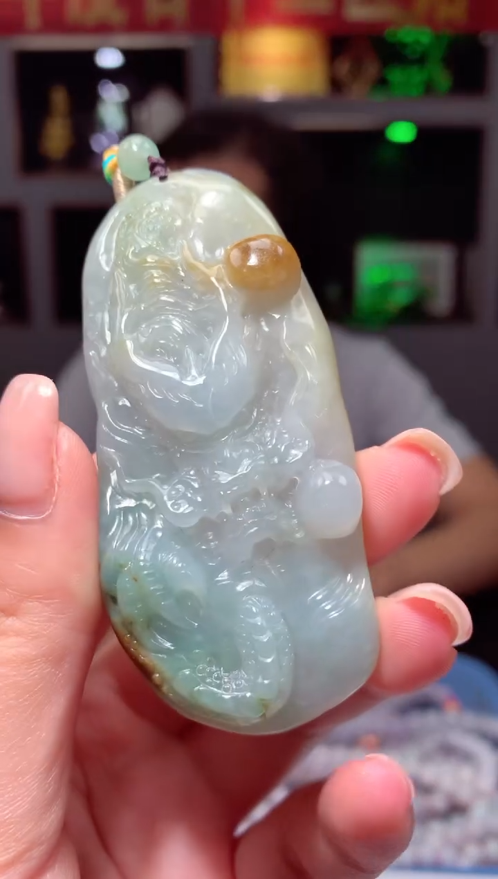 吊坠(不含链)未镶嵌翡翠天然翡翠A货54