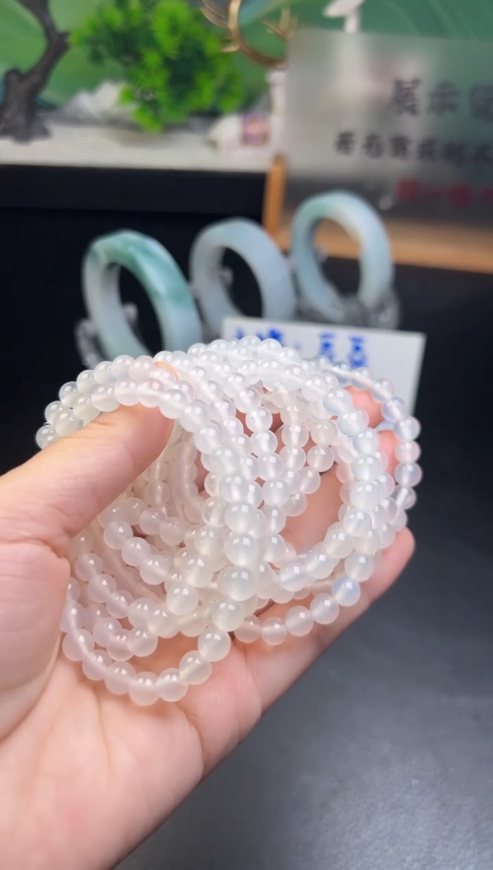 未镶嵌手链玛瑙/玉髓5**9玛瑙手串