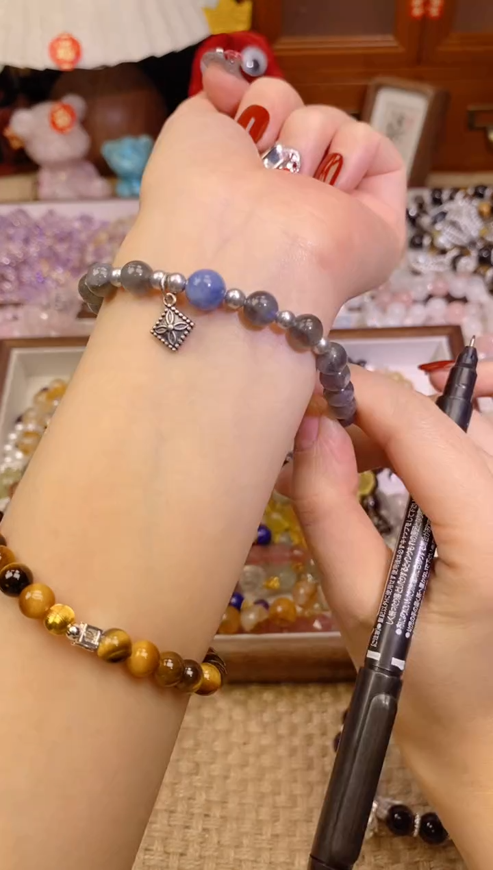 【闪购商品】月光石手链银S925镶嵌214