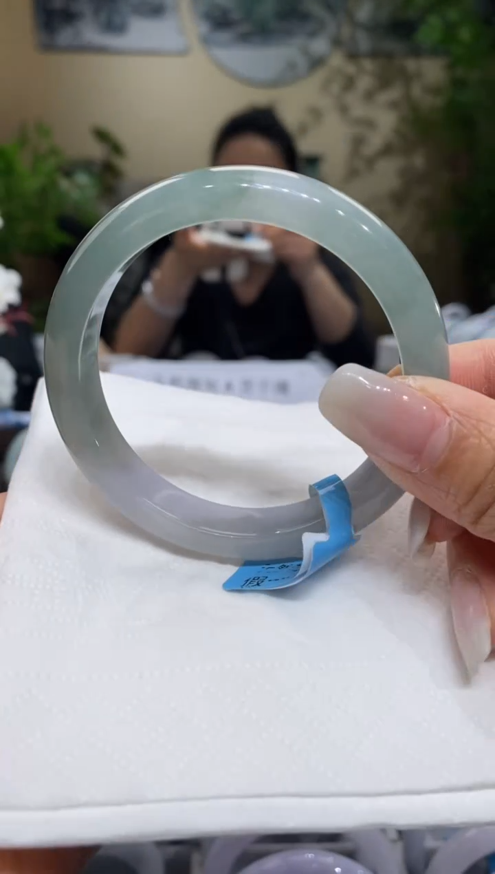 翡翠未镶嵌手镯翡翠56-57