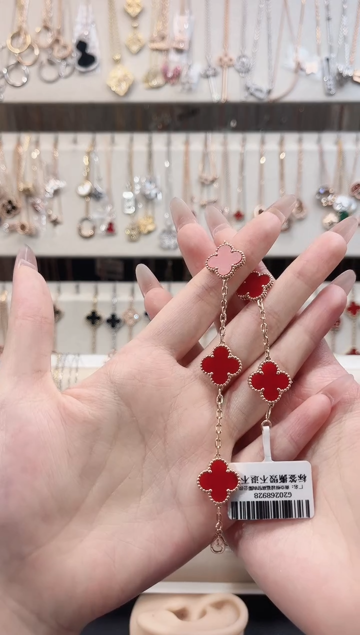 【闪购商品】玛瑙18K金镶嵌手饰18K金镶嵌 K玫