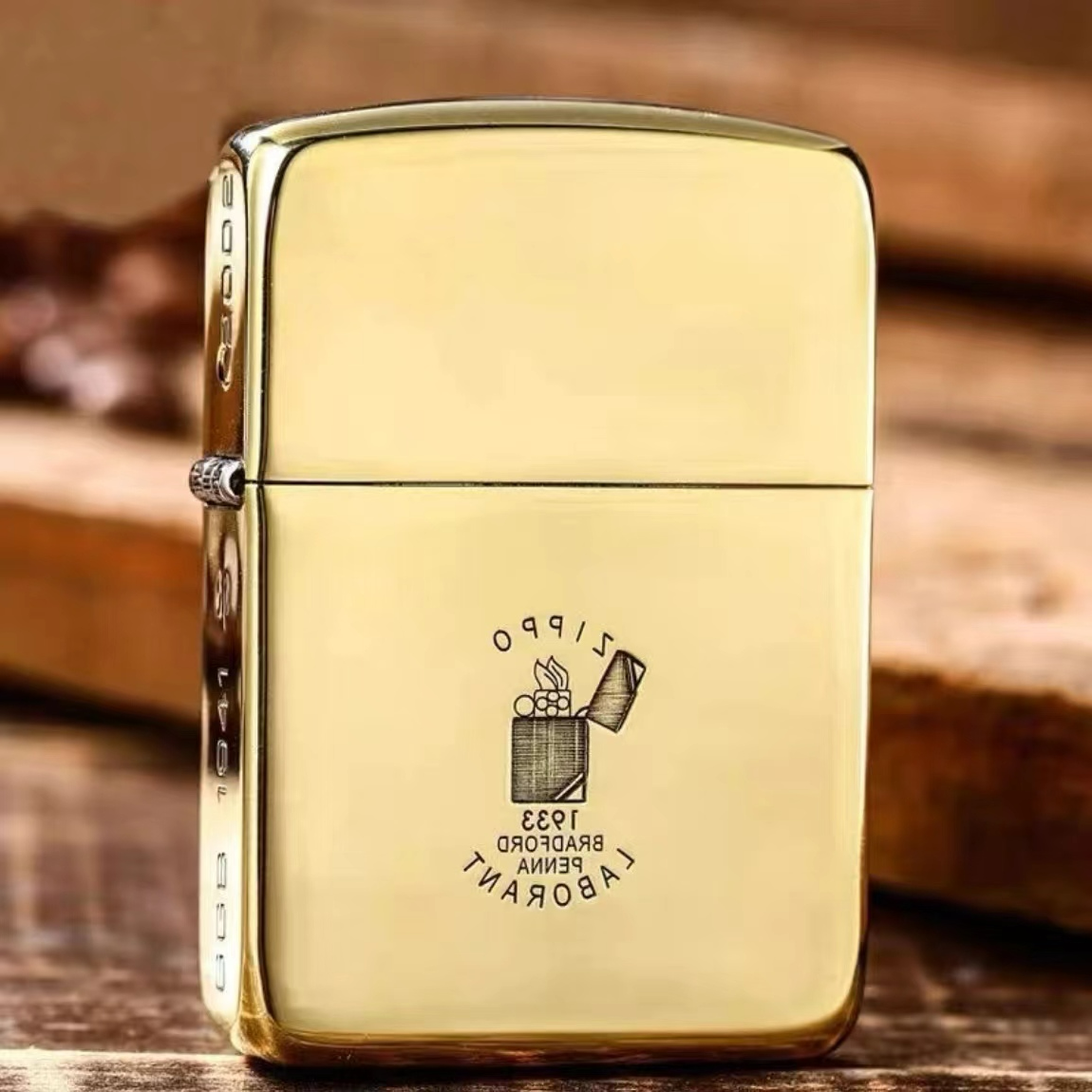 ZIPPO/之宝ZIPPO正品打火机/DIY-1941-黄铜雕刻小金砖 -DY9913DK