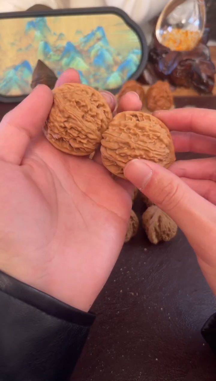 把件文玩核桃43鸡心