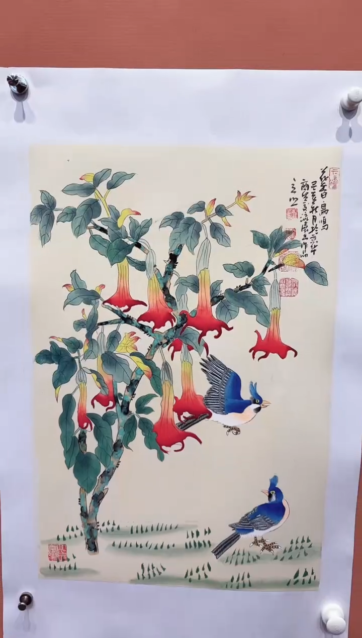 国画师立照老师国画作品
