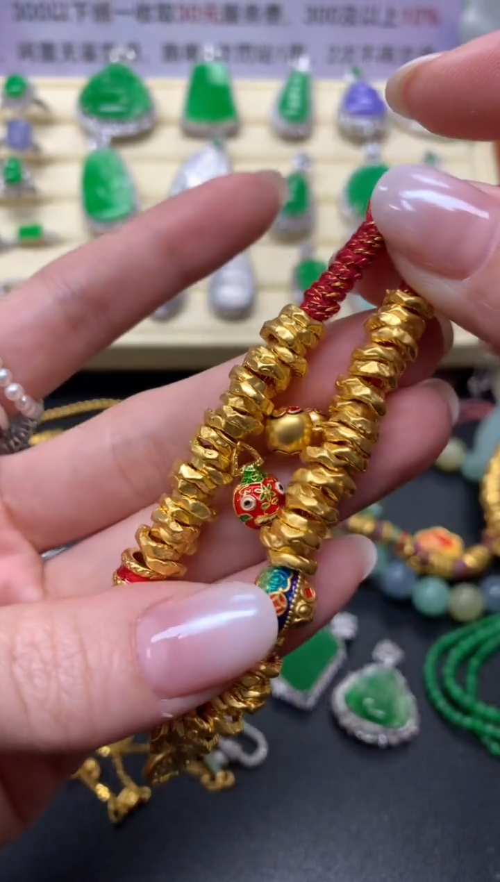 【闪购商品】定制足金手饰手绳|6300