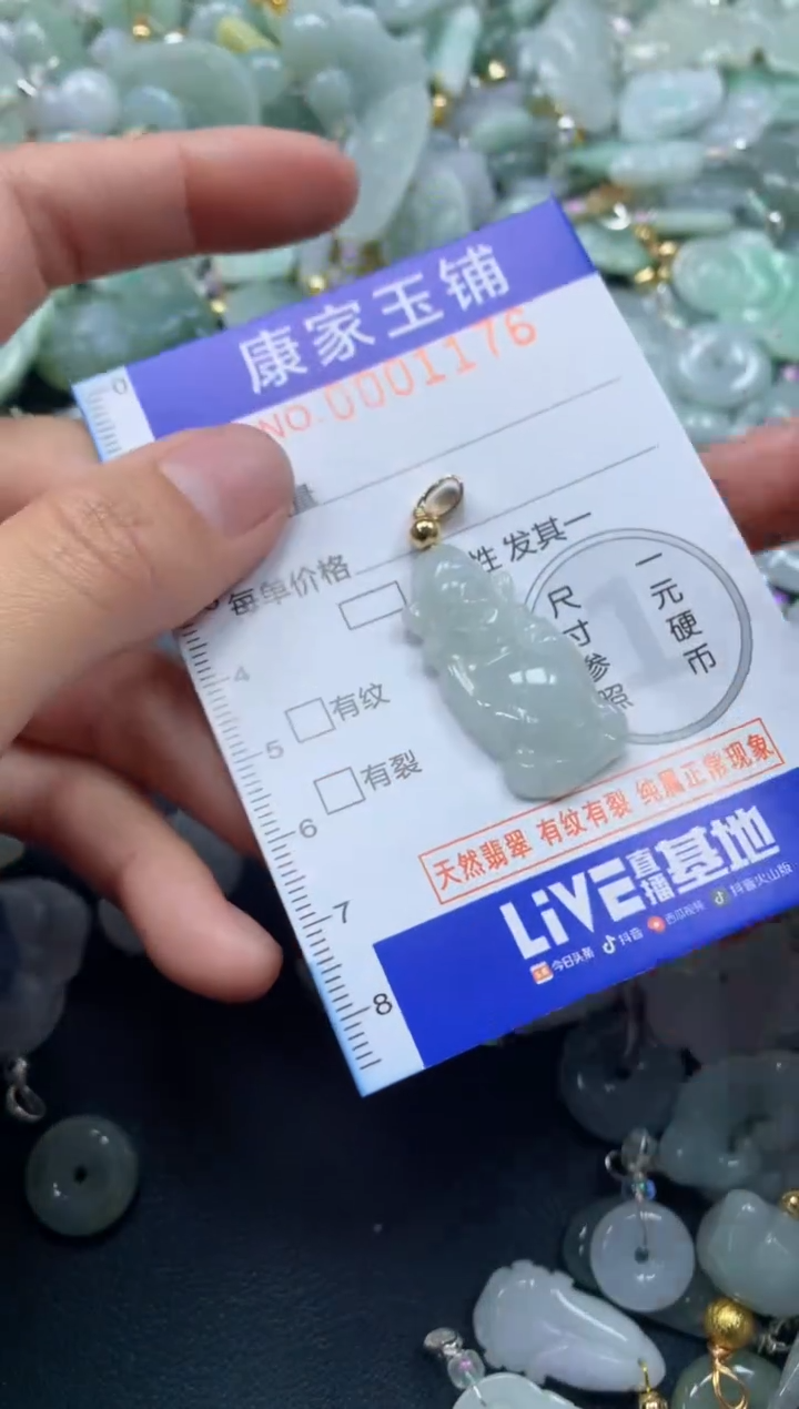 颈饰未镶嵌翡翠1176
