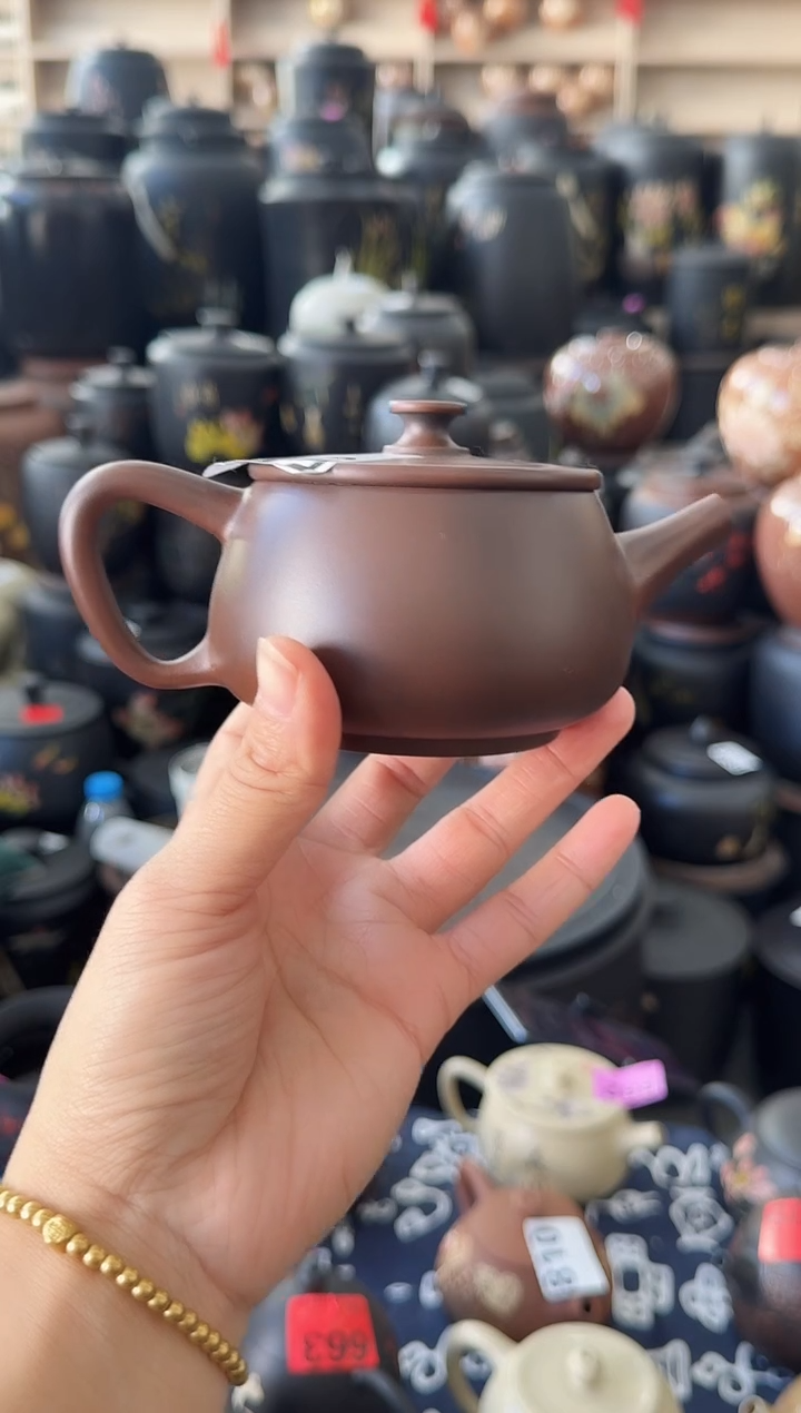 罐瑕疵壶无礼盒  素汉瓦古铜色  515