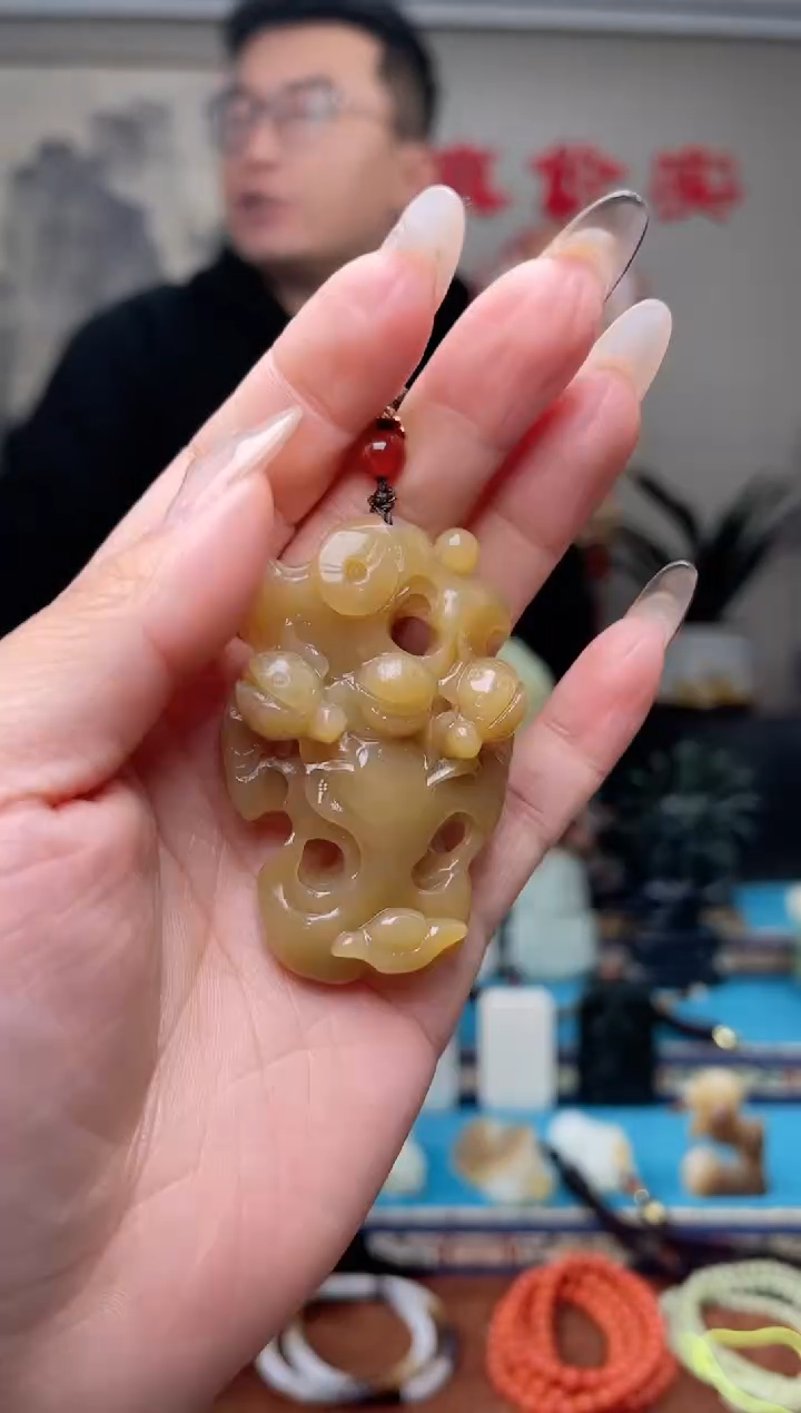 【闪购商品】和田玉挂件未镶嵌1