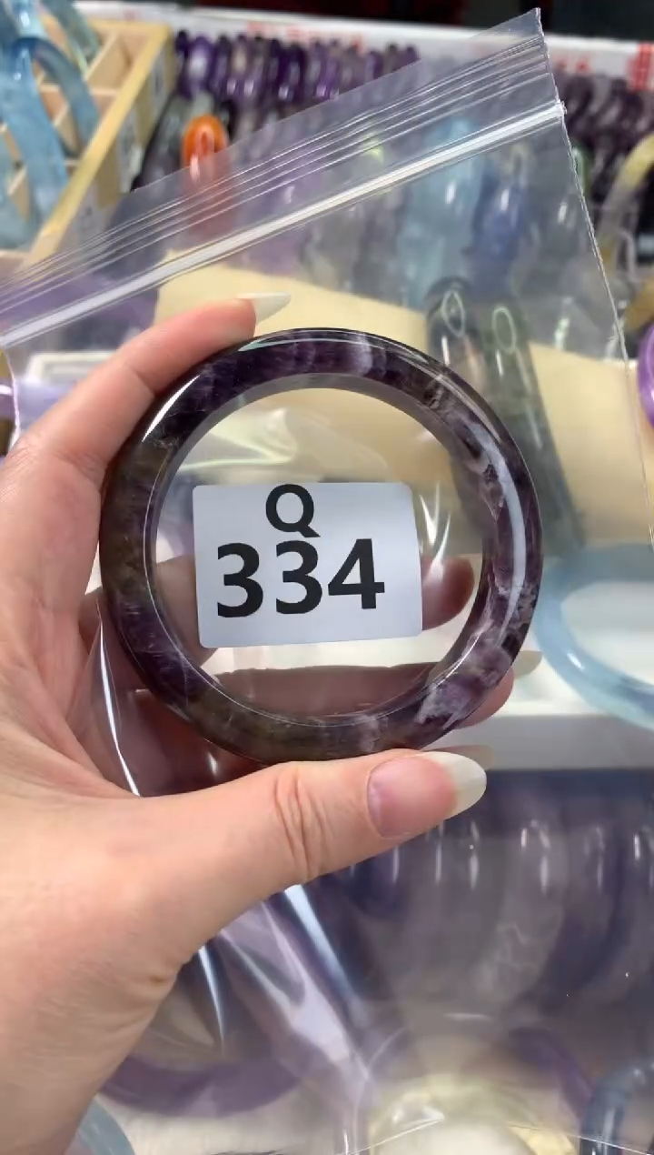 【闪购商品】水晶水晶手镯Q未镶嵌334-58