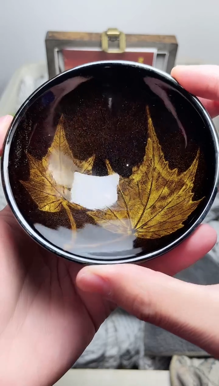 【闪购商品】茶盏带礼盒木叶550高端茶器主人杯