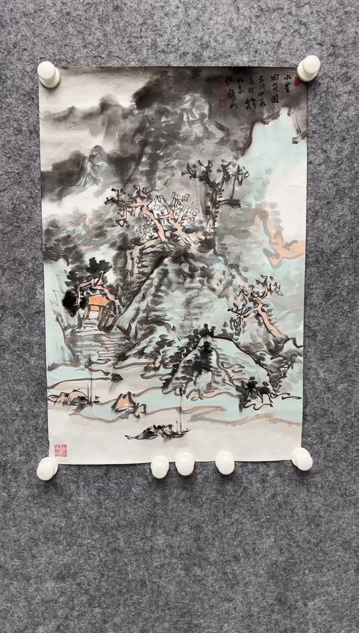 【闪购商品】绘画任宝利-2.7平尺-国画作品