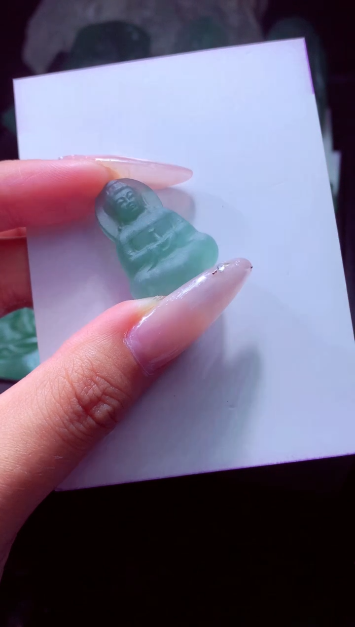 未镶嵌定制翡翠简**乐天然缅甸翡翠A货吊坠多样性发货其一