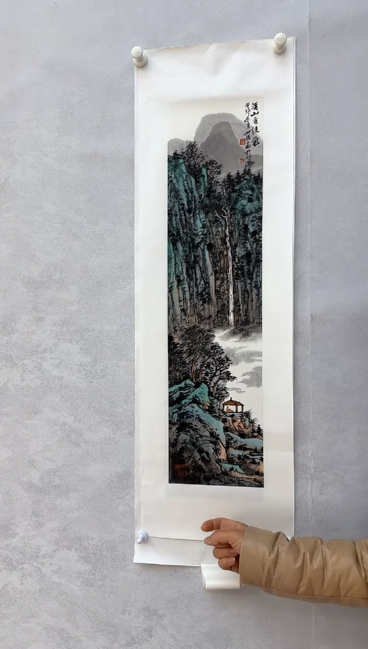 【闪购商品】折扇1十三届美展获奖潘如华专场