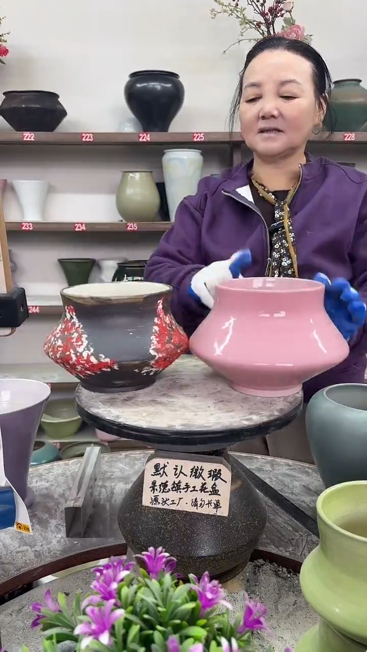 12-5-高14口13瑕-花盆