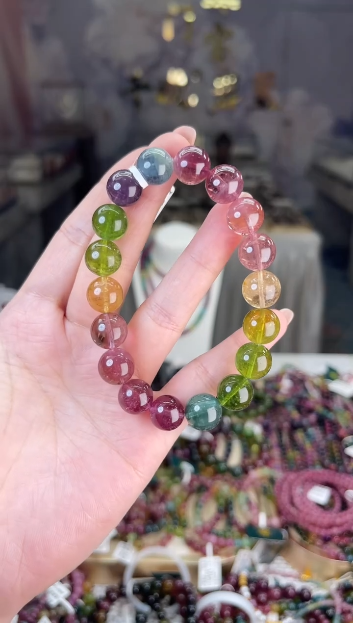 【闪购商品】碧玺/未镶嵌11mm+碧玺单圈多样性发货