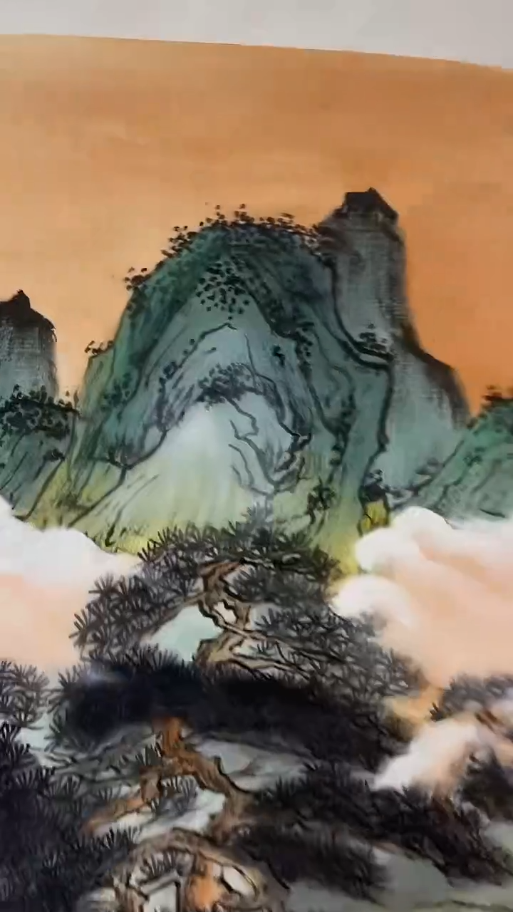 国画王炳杰手绘绘画作品2-17