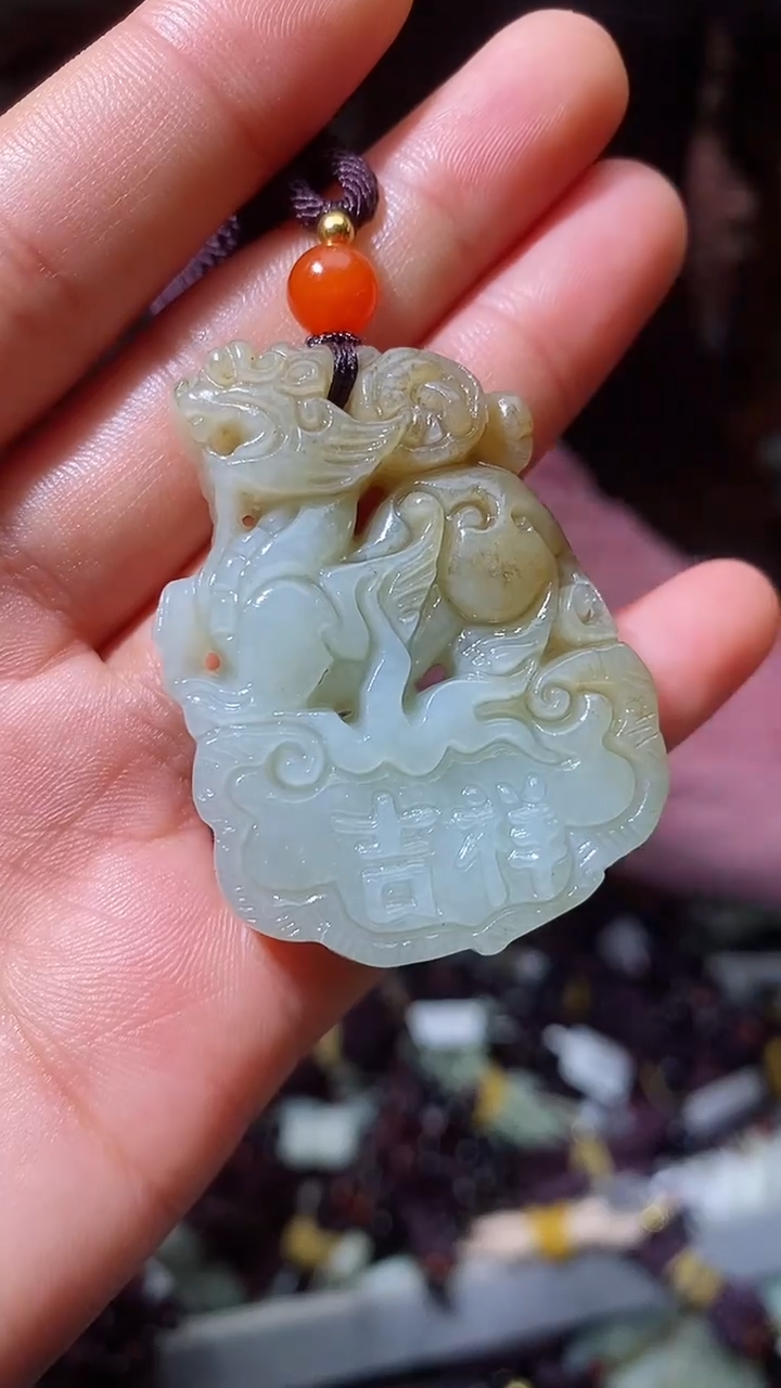 【闪购商品】和田玉挂件未镶嵌1