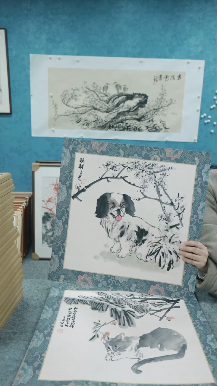 【闪购商品】国画本土老师花软片