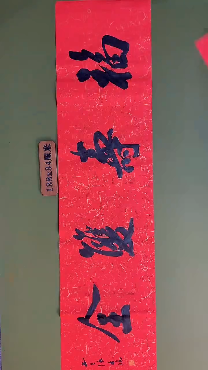 书法书法 张若鸿 尺寸69cm*34cm