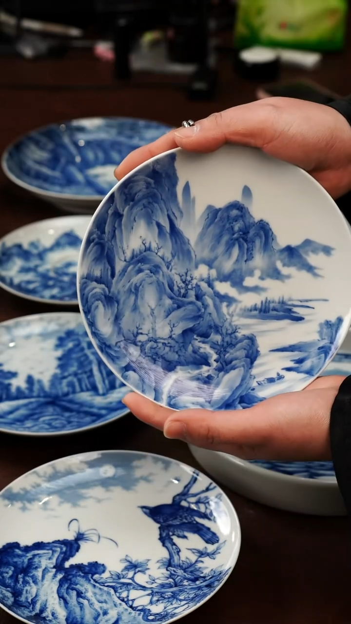 摆件陶五里雾精选 手工手绘精品