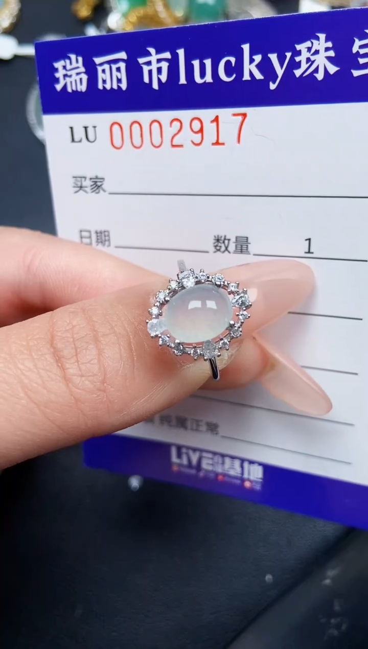 【闪购商品】翡翠颈饰银S925镶嵌2917