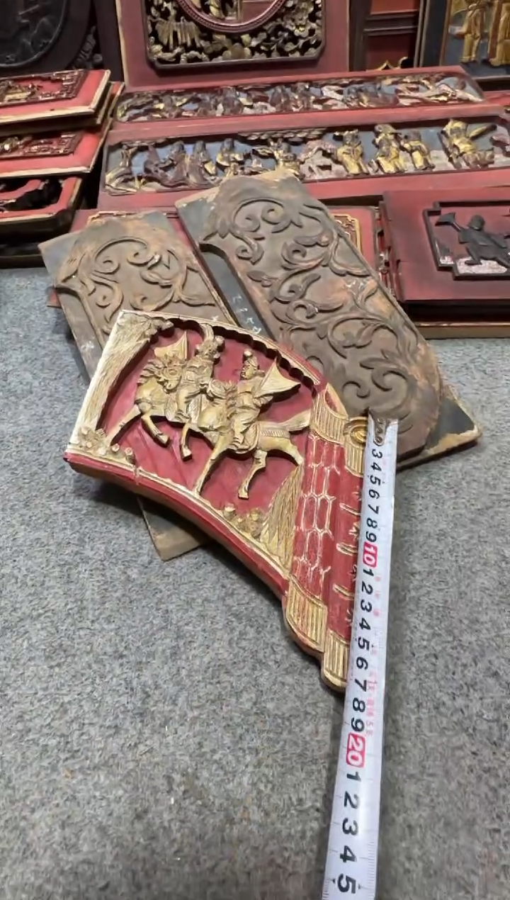 香榧木夏*阳老木雕老物件