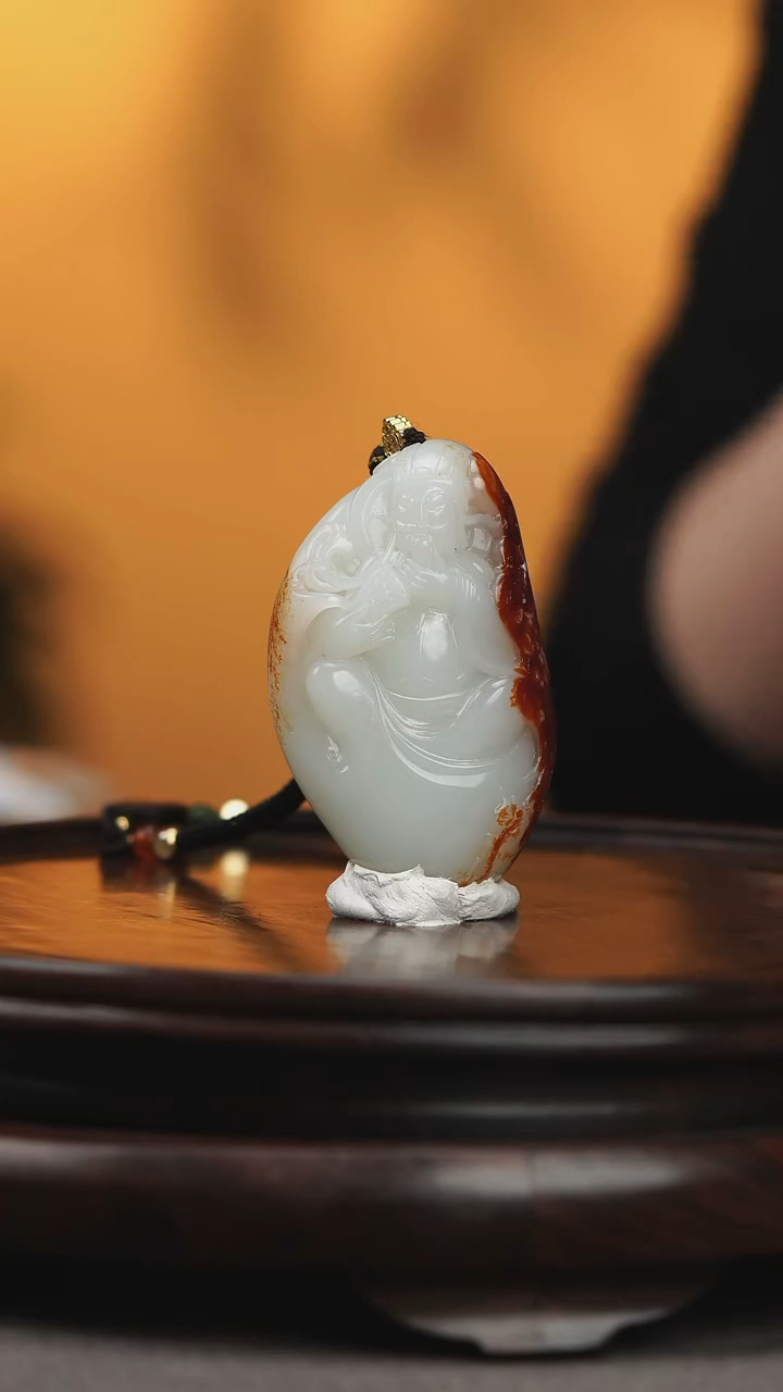 未镶嵌和田玉把件龙*天    