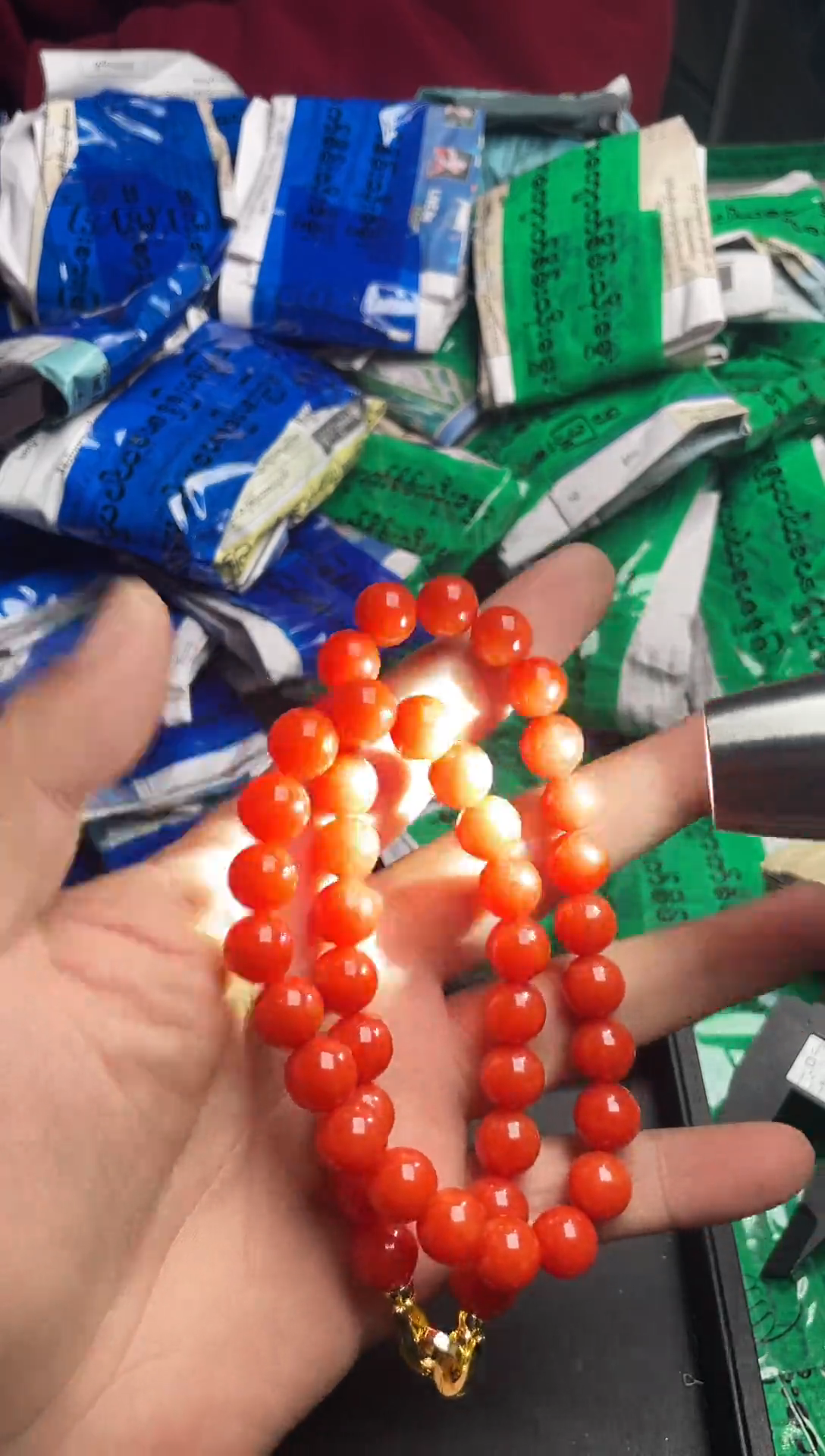 强子收货--所见即所得--多样性发货--HFH1807红珠串