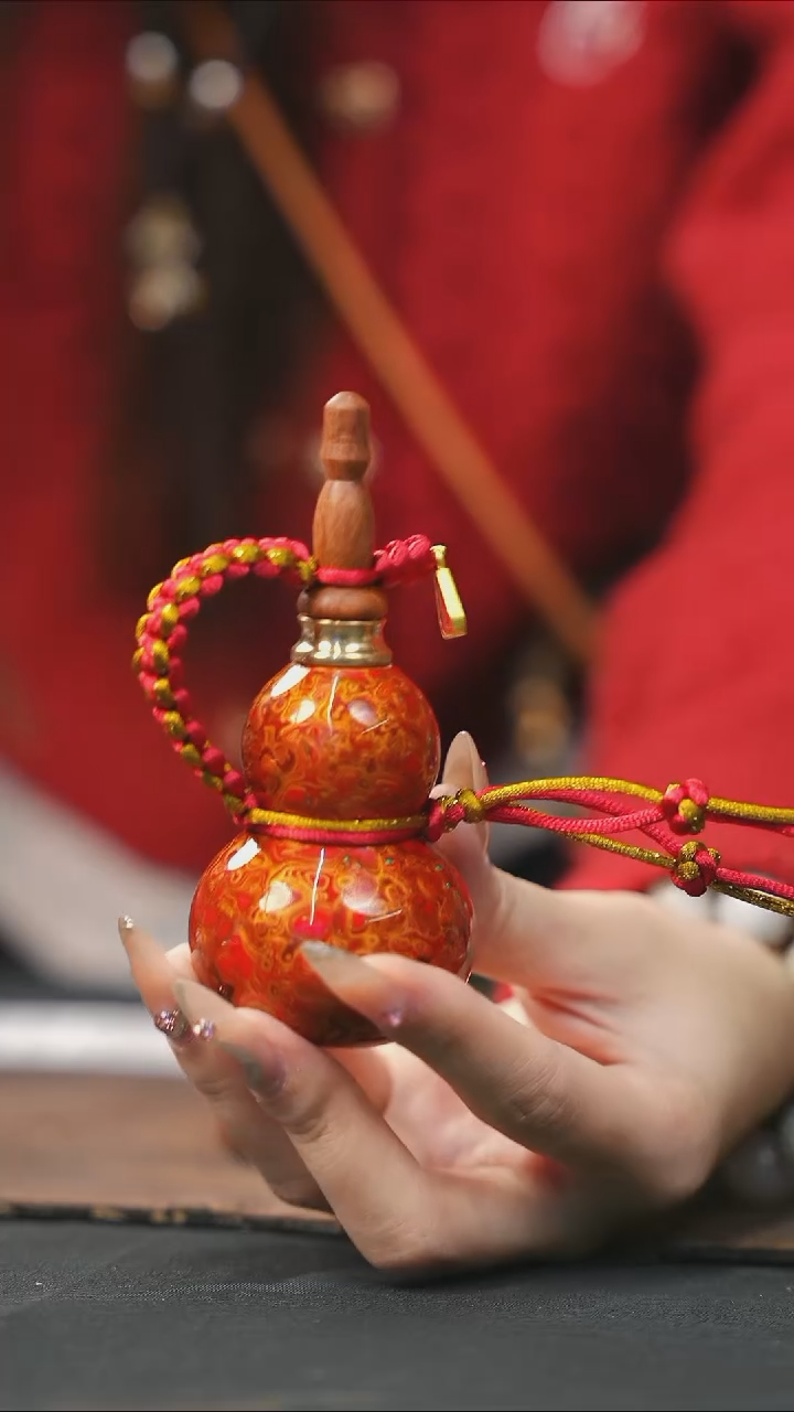 【闪购商品】WH190漆艺大漆精致小手捻(开口）