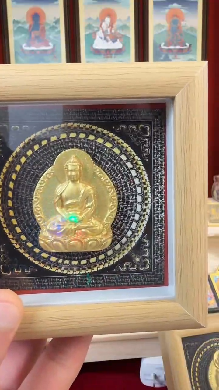 吊坠阿老师-热贡纯手绘毛毛