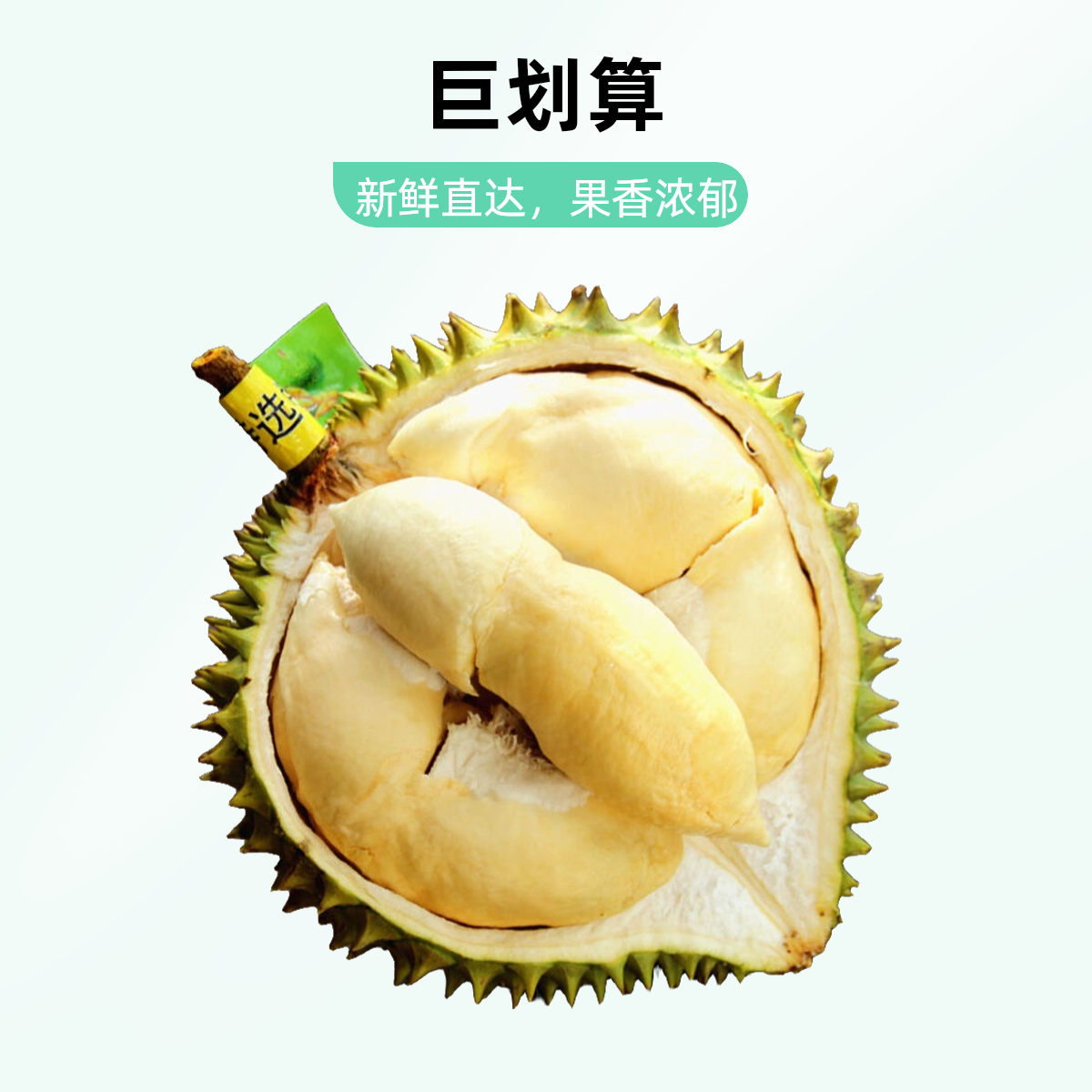 泰国新鲜金枕榴莲肉厚核小榴莲 99一斤（包甜包糯包售后）金枕泰国