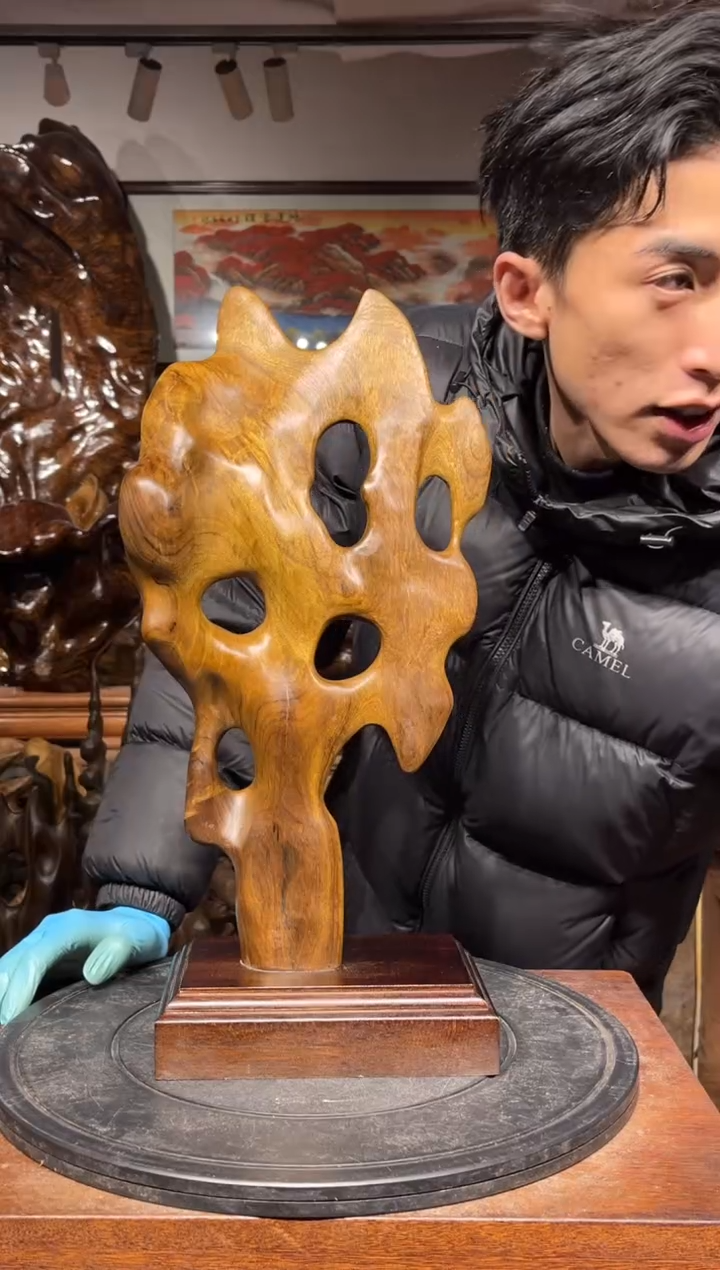 【闪购商品】金丝楠木艺金丝楠木自然摆件