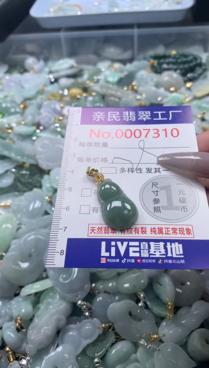 颈饰未镶嵌翡翠7310