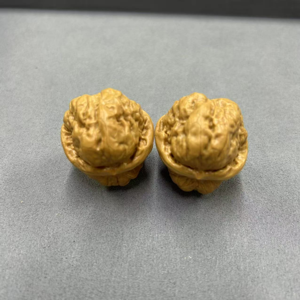 大林子专属 L018 核桃镶底蛤蟆 尺寸35mm