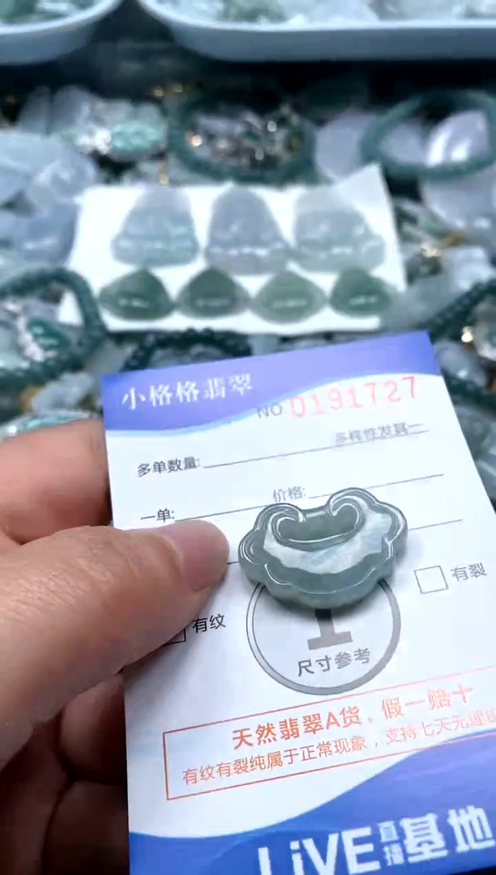 【闪购商品】翡翠颈饰未镶嵌闪购商品0916227