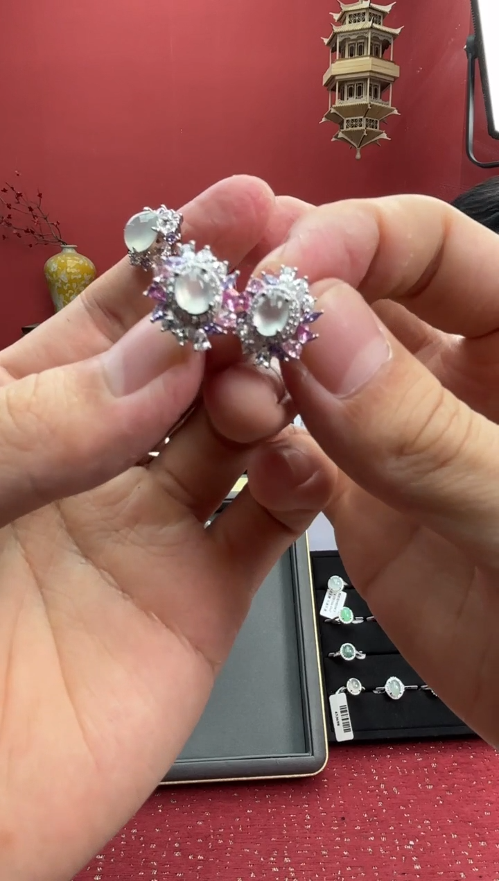 【闪购商品】翡翠戒指未镶嵌549754/多样性发一套