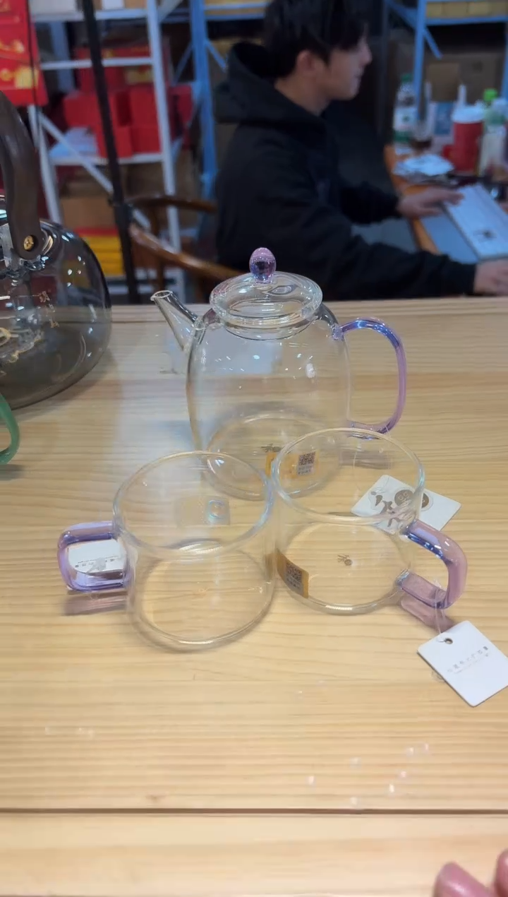 【闪购商品】禾器-宴辰壶-浅紫色+禾器清禾浅紫