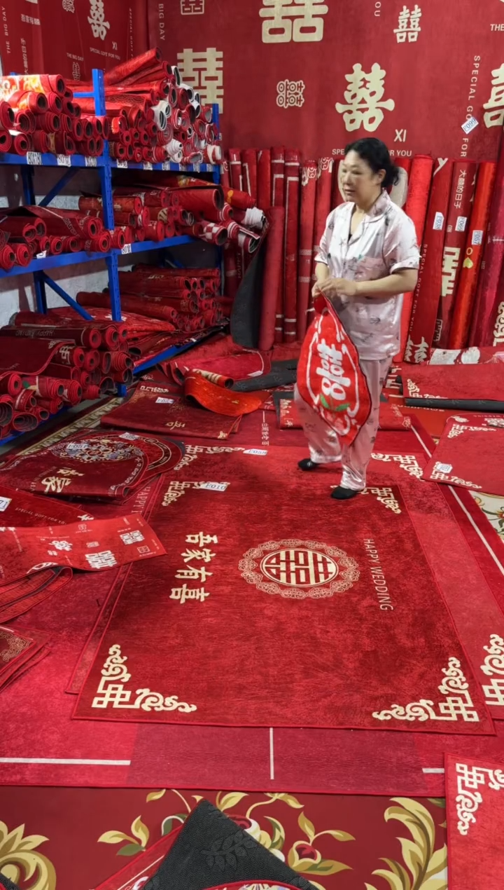 化纤40*60仿羊绒居家布艺/床边毯