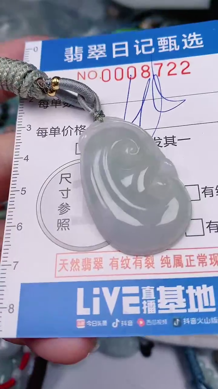 【闪购商品】翡翠颈饰未镶嵌00008722