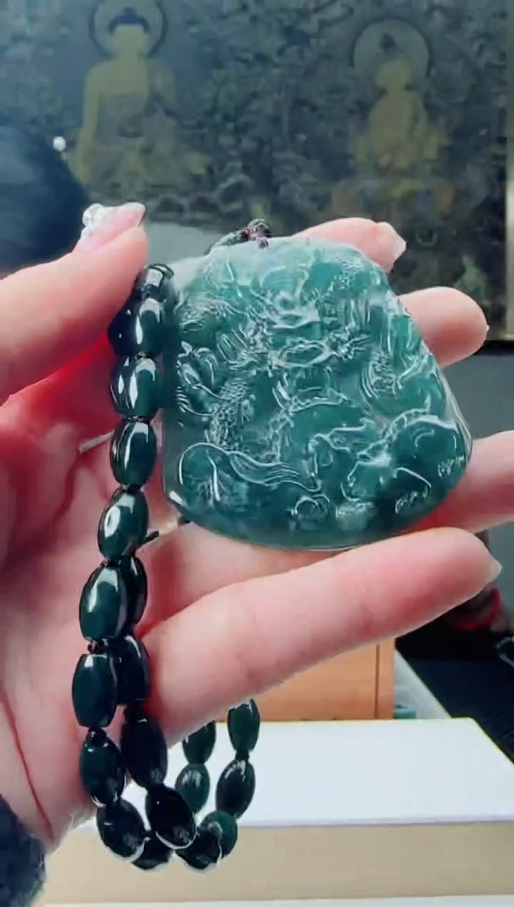 【闪购商品】翡翠颈饰未镶嵌多样性随机发其一