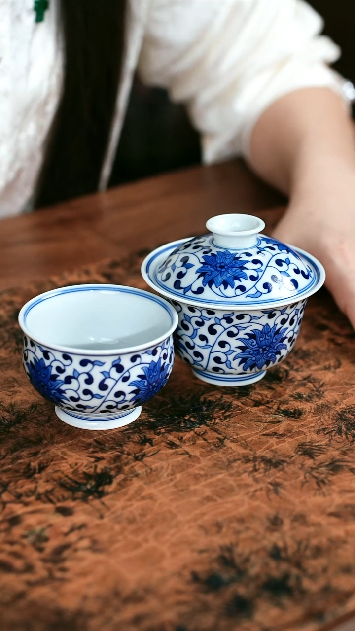 摆件瓷景德镇邮政专属链接@@@JD647+JD648