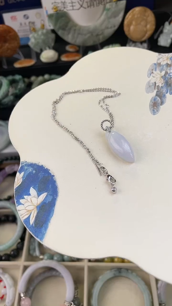 未镶嵌手链翡翠手工定制默认微瑕播介绍为准